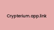 Crypterium.app.link Coupon Codes