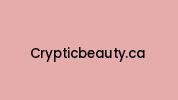 Crypticbeauty.ca Coupon Codes
