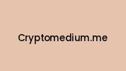Cryptomedium.me Coupon Codes