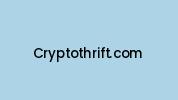 Cryptothrift.com Coupon Codes