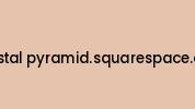 Crystal-pyramid.squarespace.com Coupon Codes