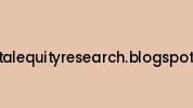 Crystalequityresearch.blogspot.com Coupon Codes