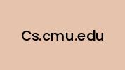 Cs.cmu.edu Coupon Codes