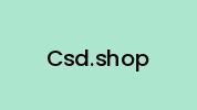 Csd.shop Coupon Codes