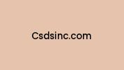 Csdsinc.com Coupon Codes