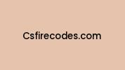 Csfirecodes.com Coupon Codes