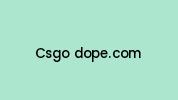 Csgo-dope.com Coupon Codes