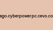 Csgo.cyberpowerpc.cevo.com Coupon Codes