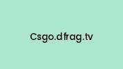 Csgo.dfrag.tv Coupon Codes