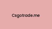 Csgotrade.me Coupon Codes