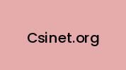 Csinet.org Coupon Codes