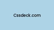 Cssdeck.com Coupon Codes