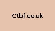 Ctbf.co.uk Coupon Codes