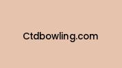 Ctdbowling.com Coupon Codes