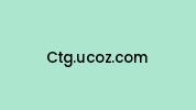 Ctg.ucoz.com Coupon Codes