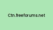 Ctn.freeforums.net Coupon Codes