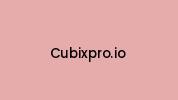 Cubixpro.io Coupon Codes