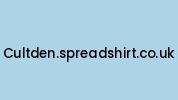 Cultden.spreadshirt.co.uk Coupon Codes