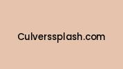 Culverssplash.com Coupon Codes