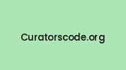Curatorscode.org Coupon Codes