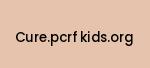 cure.pcrf-kids.org Coupon Codes