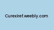 Curexiref.weebly.com Coupon Codes