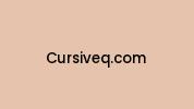 Cursiveq.com Coupon Codes