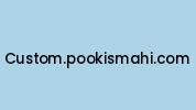 Custom.pookismahi.com Coupon Codes