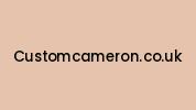 Customcameron.co.uk Coupon Codes