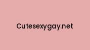 Cutesexygay.net Coupon Codes