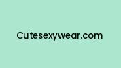 Cutesexywear.com Coupon Codes