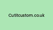 Cutitcustom.co.uk Coupon Codes