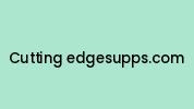 Cutting-edgesupps.com Coupon Codes