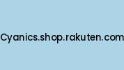 Cyanics.shop.rakuten.com Coupon Codes