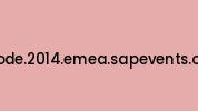 D-code.2014.emea.sapevents.com Coupon Codes