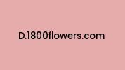 D.1800flowers.com Coupon Codes