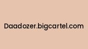 Daadozer.bigcartel.com Coupon Codes