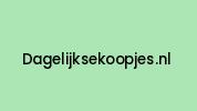 Dagelijksekoopjes.nl Coupon Codes
