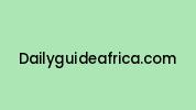 Dailyguideafrica.com Coupon Codes