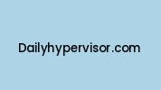 Dailyhypervisor.com Coupon Codes