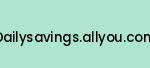 dailysavings.allyou.com Coupon Codes