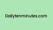 Dailytenminutes.com Coupon Codes