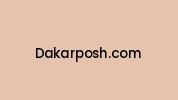 Dakarposh.com Coupon Codes