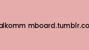 Dalkomm-mboard.tumblr.com Coupon Codes