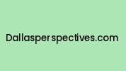 Dallasperspectives.com Coupon Codes
