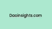 Daoinsights.com Coupon Codes