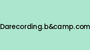 Darecording.bandcamp.com Coupon Codes