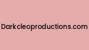 Darkcleoproductions.com Coupon Codes