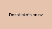 Dashtickets.co.nz Coupon Codes