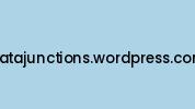 Datajunctions.wordpress.com Coupon Codes